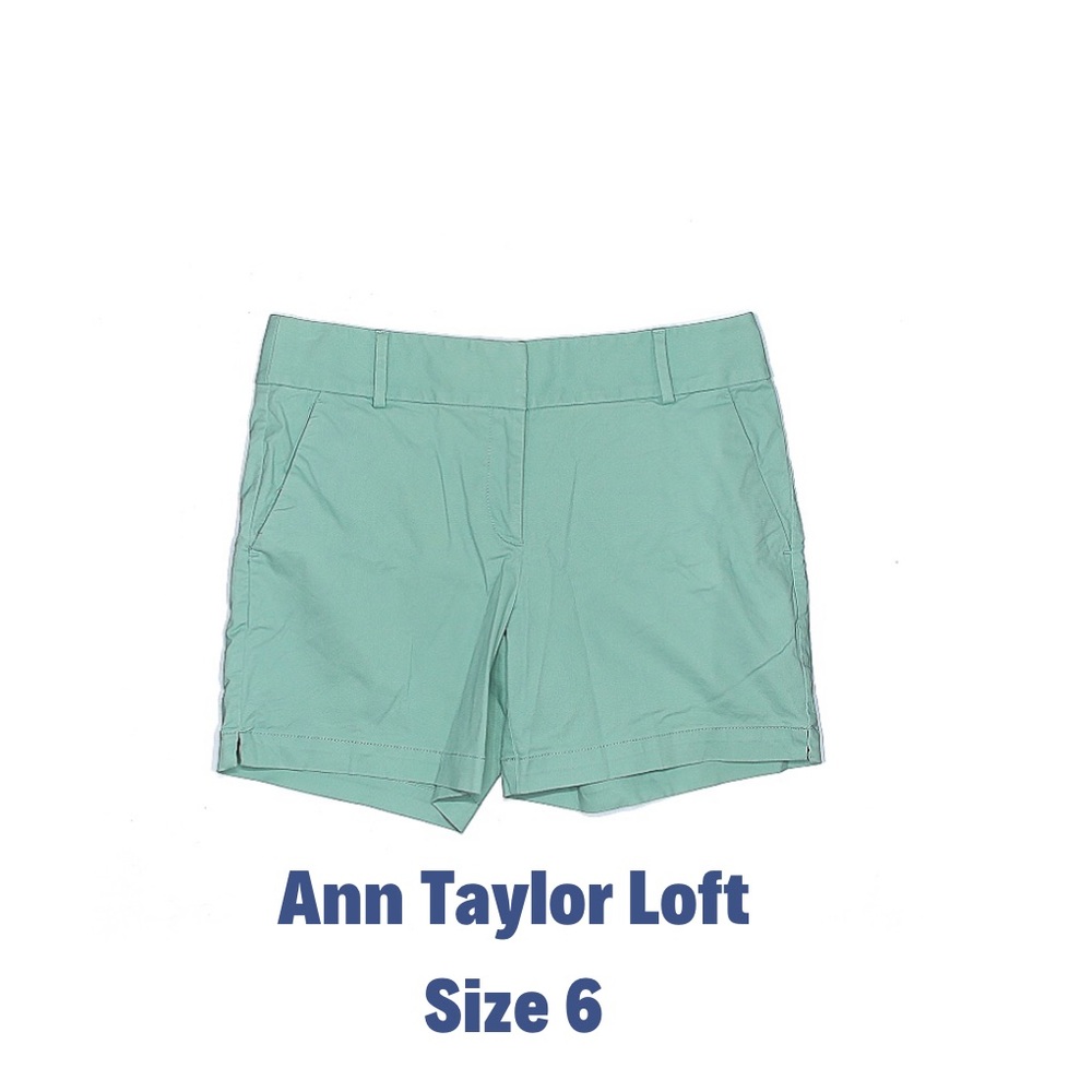 Ann Taylor Loft Khaki Shorts Size 6 The Riviera